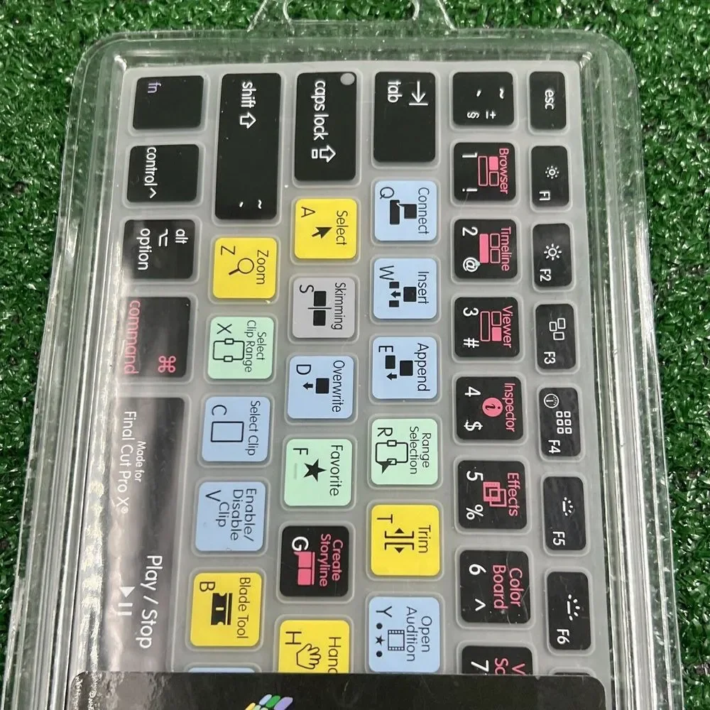 KB Covers Final Cut Pro X Keyboard Cover For MacBook Pro-MacBook‎ New
